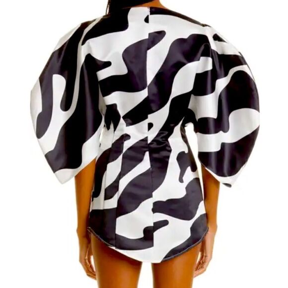 Mother Of All Revolve Dress V neck balloon sleeve Small - Picture 6 of 10